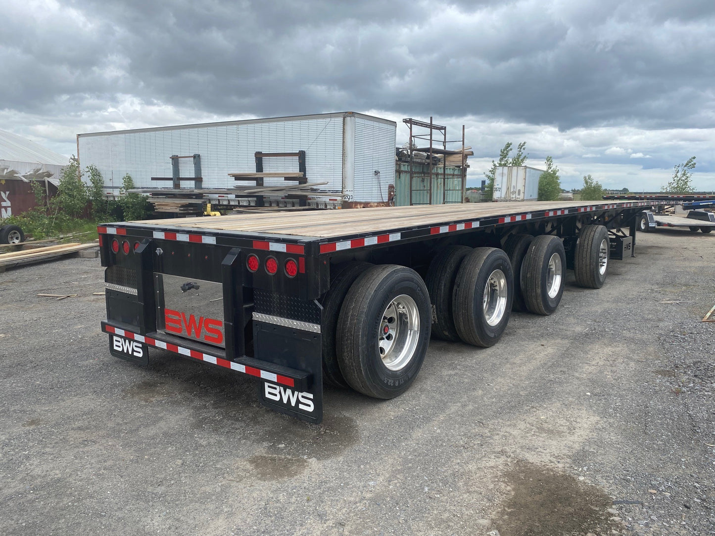 Flatbed 48' 4 ess. - SUR COMMANDE